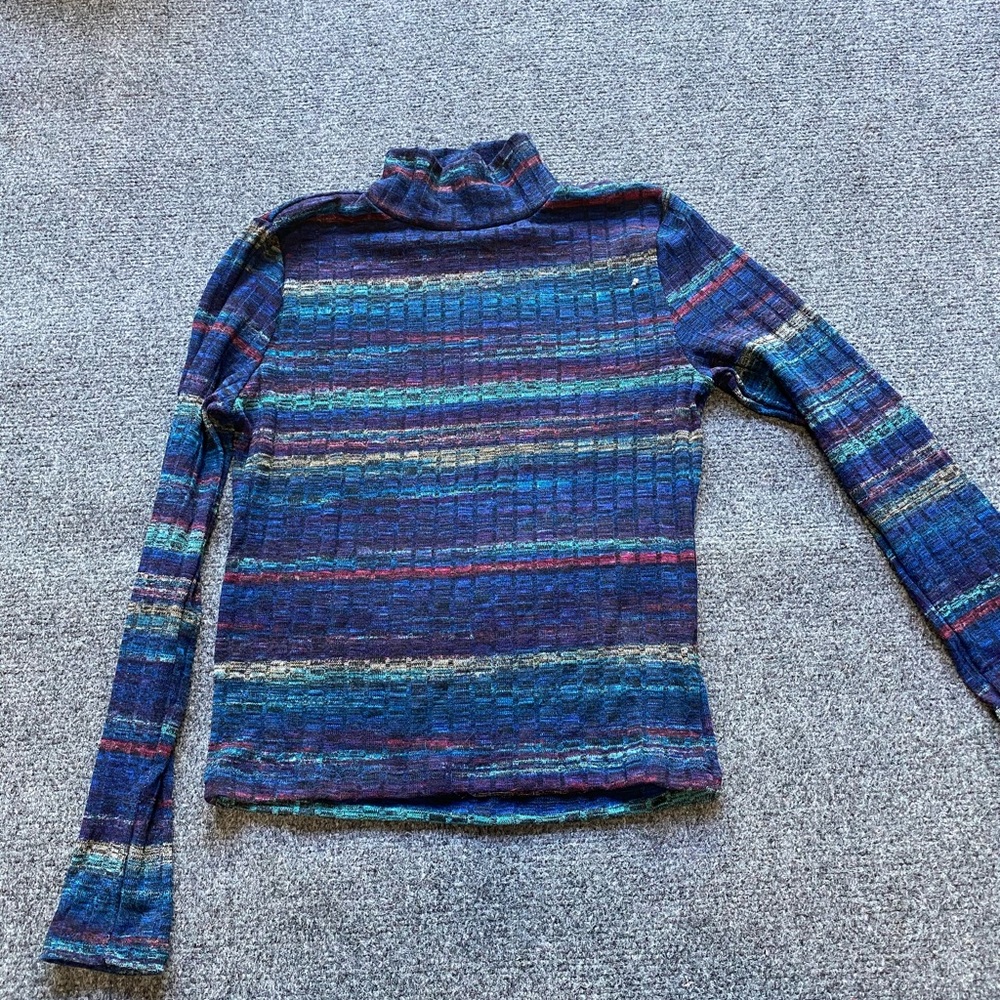 Turtleneck sweater (lily white)